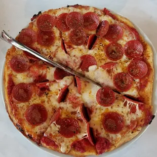 Aged Pepperoni & Provolone Pizza
