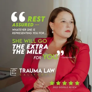 We work hard to put your life back on track.