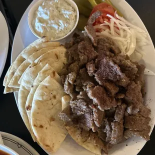 Gyro platter