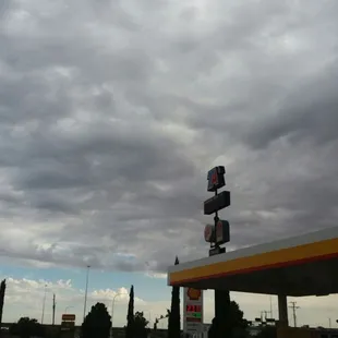 The sky in New Mexico is different from California