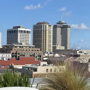 Warehouse District view of New Orleans