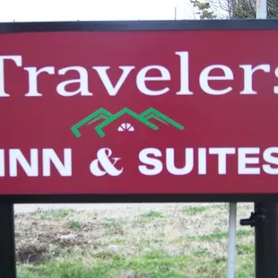 Travelers Inn Suites Oklahoma City OK Sign