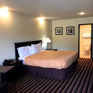 Enjoy our modern, king size guest room!