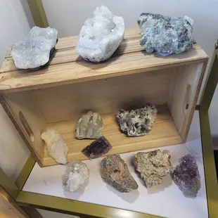Stunning collection of Crystal clusters