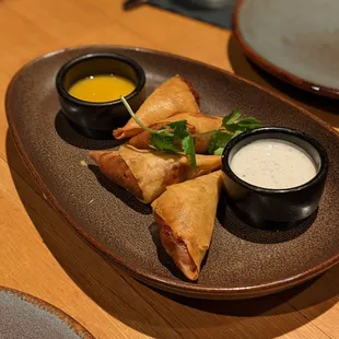 Crab Samosas