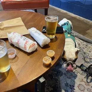 Yum!  daylight burritos  daylight beer