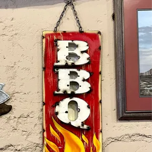 BBQ signage