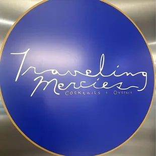 Bar sign on elevator