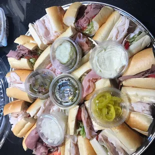 16 piece hoagie platter yum