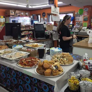 Ton of free samples during their 30th anniversary party