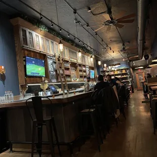 Interior of Traverse City Whiskey