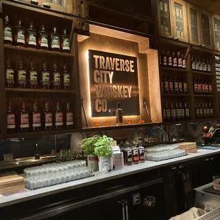 Bar area