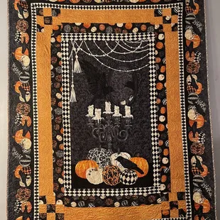 a quilted wall hanging
