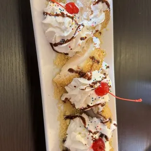 Fried ice cream