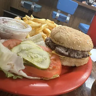 5X5 deluxe with cheese.
