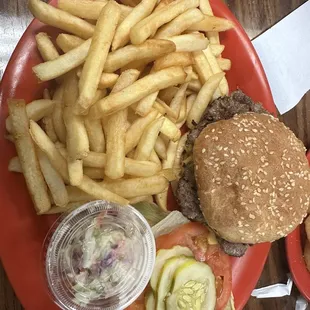 5X5 deluxe with cheese.