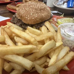 5X5 deluxe with cheese.