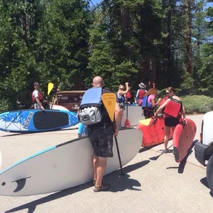 Lake Tahoe SUP trip - June 2015