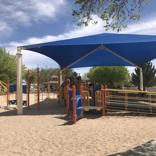 Big safe shady playground
