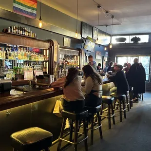 Andy, some locals, some tourists.