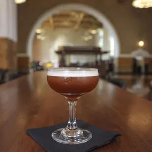Bourbon Espresso Martini