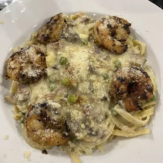 Shrimp Carbonara