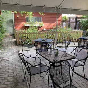 Garden patio