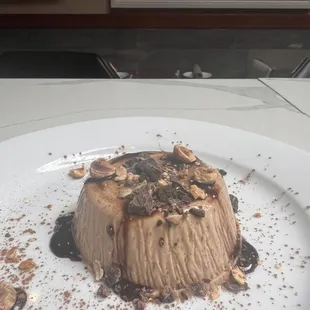 Espresso panna cotta