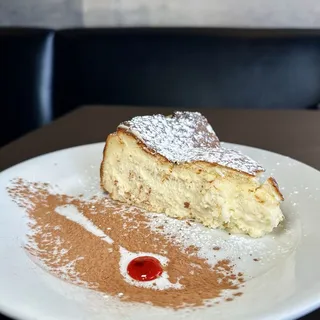 Burned Basque cheesecake