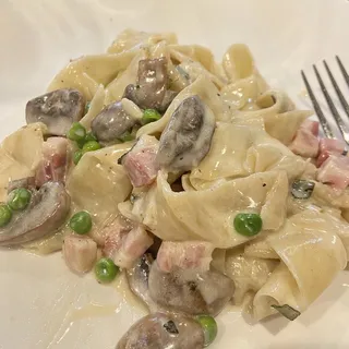 Pappardelle boscaiola