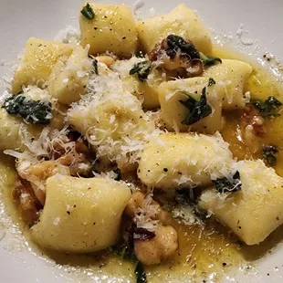 Lemon gnocchi. Good.