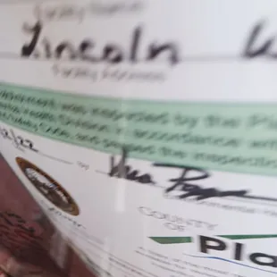 Green restaurant pass March 22, 2022.