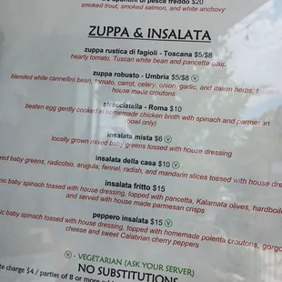 Part of menu August 17, 2022