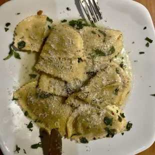 Mushroom Ravioli