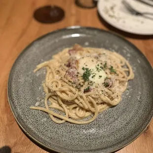 Bucatini Carbonara*