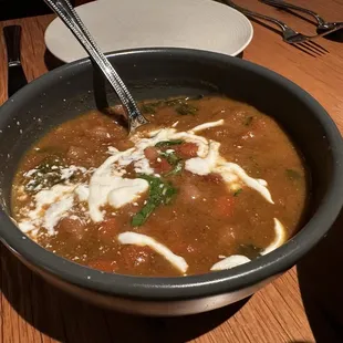 Chickpea &amp; Spinach Soup