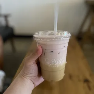 White Chocolate Strawberry Coffee