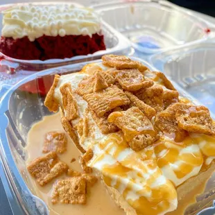 Caramel Tres Leches and Red Velvet Tres Leches