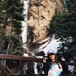 Misting overlook bridge