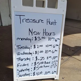 Store hours