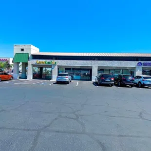 On the right of Planet fitness and Lima Limon.