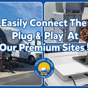 Ready to enjoy an uninterrupted internet connection during your next RV vacation? Book your stay at Treasure Island Mobile Ho...