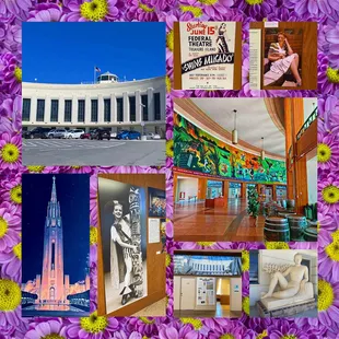 Montage of images from the Treasure Island Museum