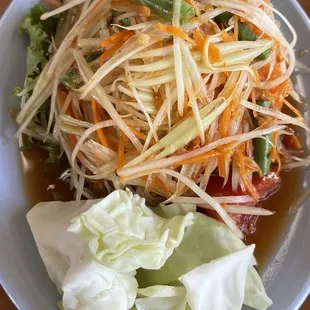 19. Papaya Salad. Fresh and tasty!
