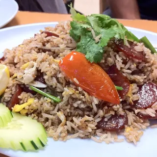 60. Chinese Sausage Fried Rice