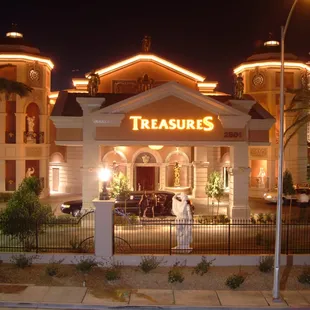 the front of the building