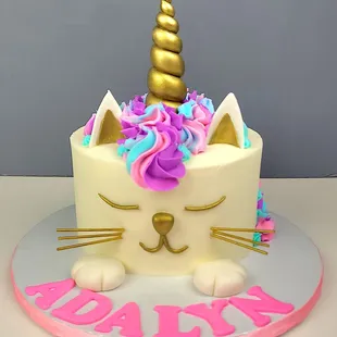 Caticorn Cake