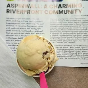Aspinwall: a charming, riverfront community + peanut butter chocolate pretzel scoop