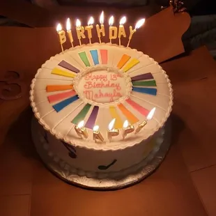 Birthday cake