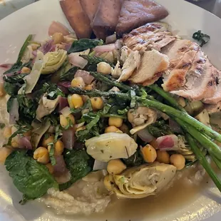 Veggie tarian with Chicken- 10/10